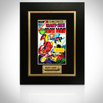 Iron Man Giant Size #1 // Stan Lee Signed // Custom Frame