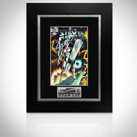 Silver Surfer #1 // Stan Lee Signed // Custom Frame
