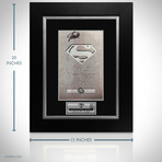 Superman #1 // Stan Lee Signed // Custom Frame