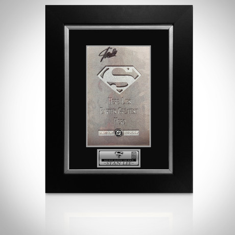 Superman #1 // Stan Lee Signed // Custom Frame