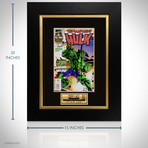 Hulk: The Rampaging Hulk #1 // Stan Lee Signed // Custom Frame