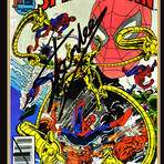 Spiderman: Peter Parker Spiderman #1 // Stan Lee Signed // Custom Frame