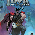 Thor God Of Thunder #1 // Stan Lee Signed // Custom Frame