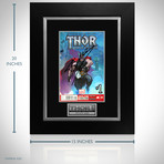 Thor God Of Thunder #1 // Stan Lee Signed // Custom Frame