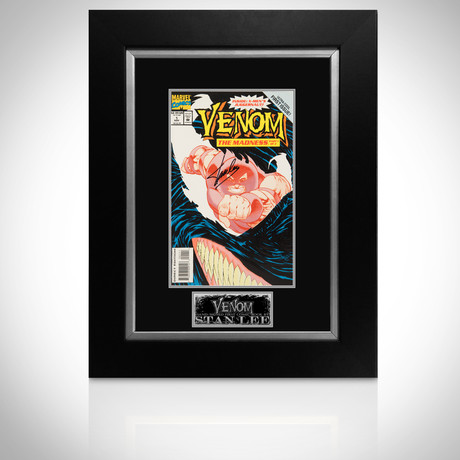 Venom The Madness #1 // Stan Lee Signed // Custom Frame