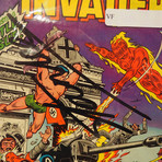 The Invaders #1 // Stan Lee Signed // Custom Frame