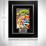 The Invaders: Avengers 30th Anniversary #1 // Stan Lee Signed // Custom Frame