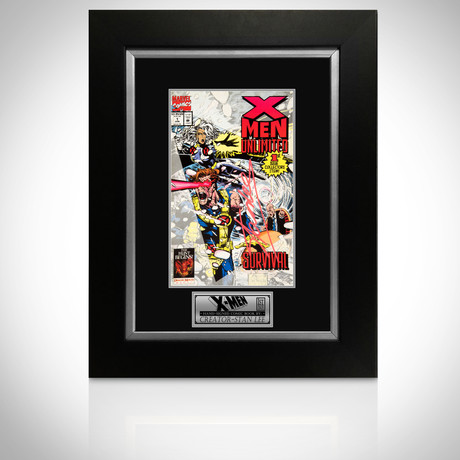 X-Men Unlimited #1 // Stan Lee Signed // Custom Frame