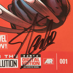 Wolverine I Red Cover // Stan Lee Signed // Custom Frame
