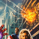 Avengers Posters // Cast + Stan Lee Signed // Custom Frame