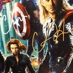 Avengers Posters // Cast + Stan Lee Signed // Custom Frame