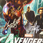 Avengers Posters // Cast + Stan Lee Signed // Custom Frame