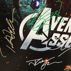 Avengers Posters // Cast + Stan Lee Signed // Custom Frame