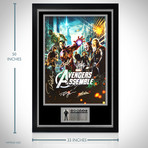 Avengers Posters // Cast + Stan Lee Signed // Custom Frame