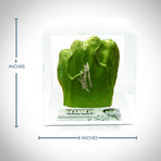 Hulk Fist Prop // Stan Lee Signed // Custom Museum Display