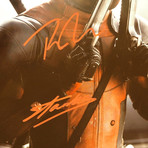 Deadpool Photo // Signed By Stan Lee + Ryan Reynolds // Custom Frame