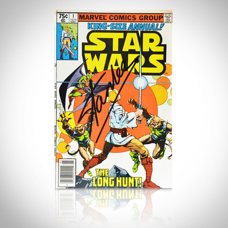 Star Wars: The Long Hunt #1 // Stan Lee Signed // Comic Book
