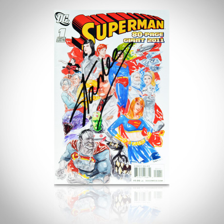 Superman Giant #1 // Stan Lee Signed // Comic Book