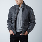Mineral Bomber // Charcoal (XL)