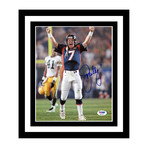 John Elway Signed Framed Photo // 8"W x 10"H