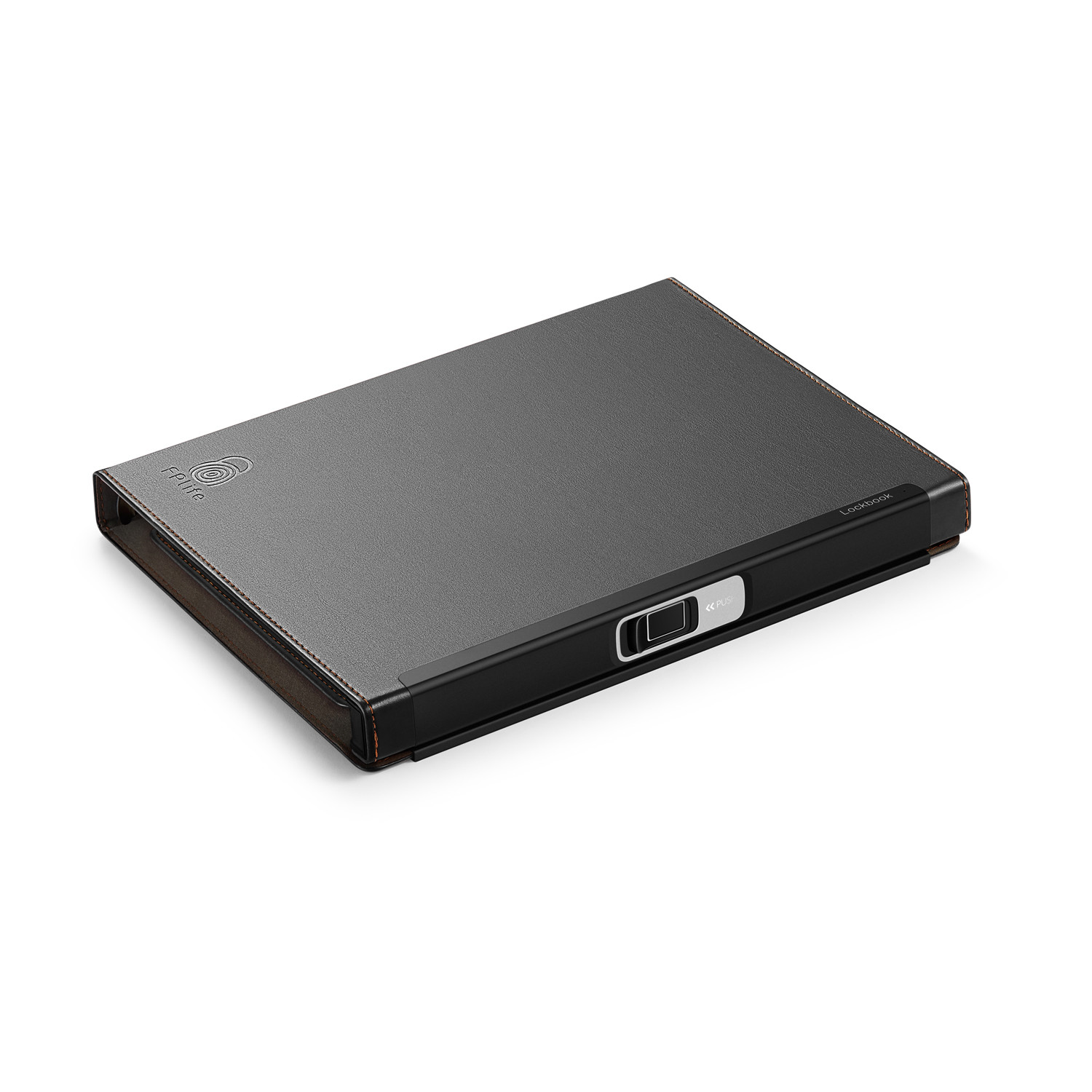 Lockbook Fingerprint Protected Notebook // Black - LockBook - Touch of ...