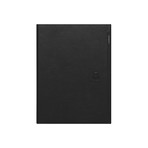 Lockbook Fingerprint Protected Refillable Notebook // Black