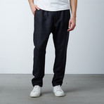Grecco Long Wool Pant // Black (XS)