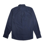 Ralph Overdye Dobby Shirt // Navy (XS)