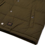 Carson Vest Jacket // Bark (XS)