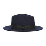 Indi Grosgrain Fedora // Blue (XL)