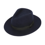 Indi Grosgrain Fedora // Blue (XL)