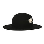 Kaoru Torned Hat // Black (S)