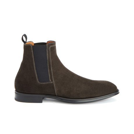 Damon Dress Suede Shoes // Charcoal (US: 7)
