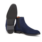 Damon Dress Suede Shoes // Navy (US: 7.5)
