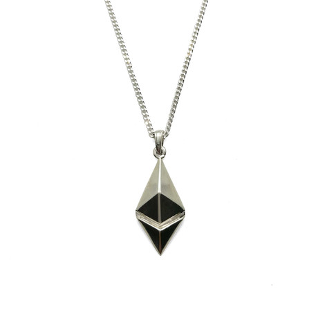 Ethereum // Silver Necklace (20” Chain)