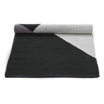 Wool Rug // Horizon Black + Gray + White (31.2"L x 93.6"W)