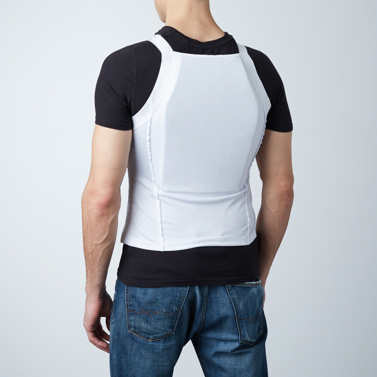 Bulletproof Vest // White (Small) - Laymen's Vest - Touch of Modern