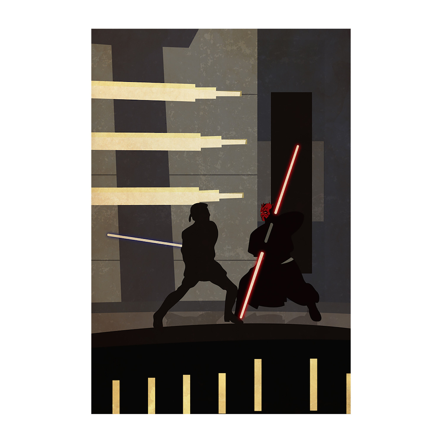 Prequel Trilogy Episode 1 - Star Wars Art Prints - Touch of Modern