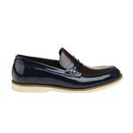 Loafer Shoes // Bordeaux + Navy (Euro: 40)