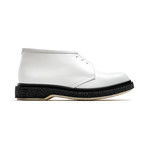 Lace-Up Desert Boots // White (Euro: 40)