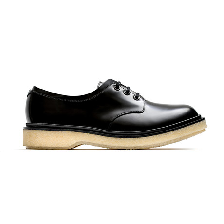 Lace-Up Leather Derby // Black (Euro: 39)