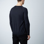 Nobel Wool + Cashmere Raglan Sweater // Anthracite (M)