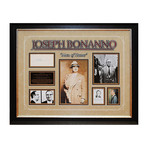 Signed Photo Collage // "Man of Honor" // Joseph Bonanno