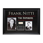 Signed Signature Collage // "The Enforcer" // Frank Nitti