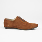 Suede Plain Toe Lace Up // Tabaco (US: 8)