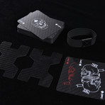 Premium Carbon Fiber Playing Poker Card // Class Edition