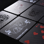 Premium Carbon Fiber Playing Poker Card // Class Edition