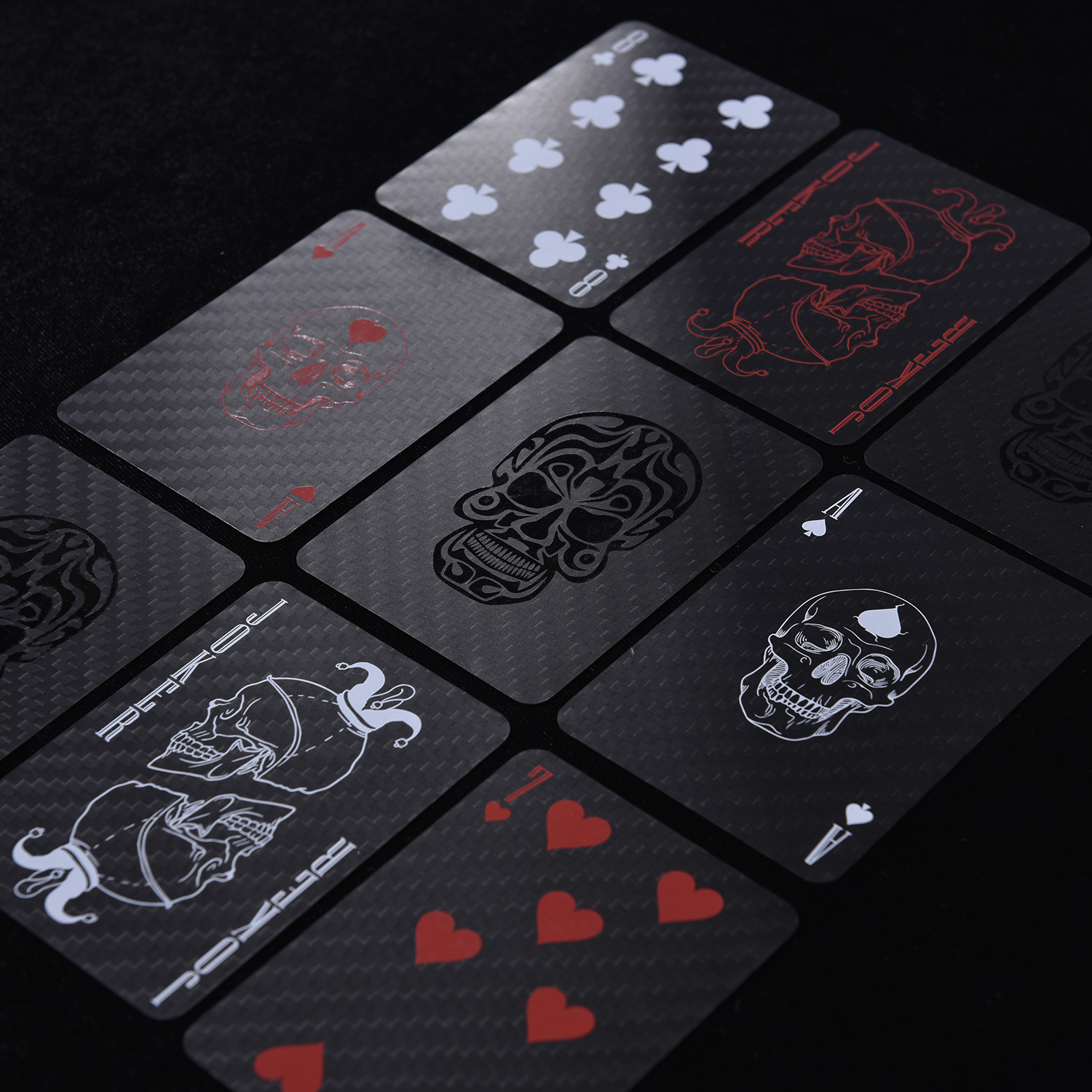 Premium Carbon Fiber Playing Poker Card // Class Edition - POSH - Touch ...