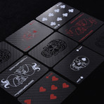 Premium Carbon Fiber Playing Poker Card // Class Edition