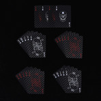 Premium Carbon Fiber Playing Poker Card // Class Edition